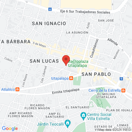 Clínica Dental Iztapalapa map