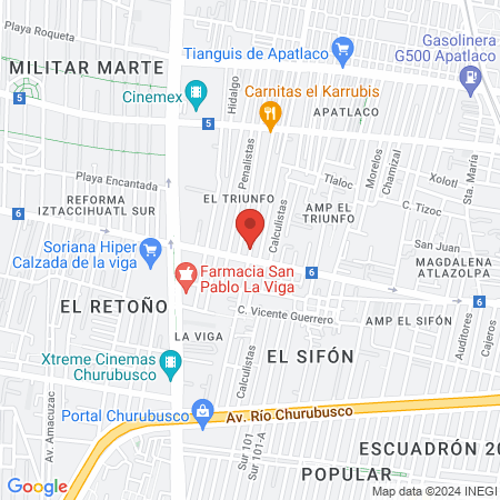 Belle Stile Salon map