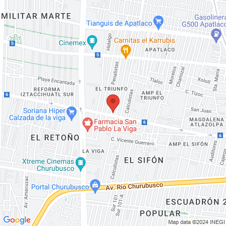 Clínica Integral de Servicios map