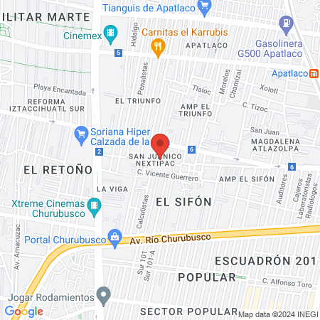 Pharma Clinic servicios médicos map