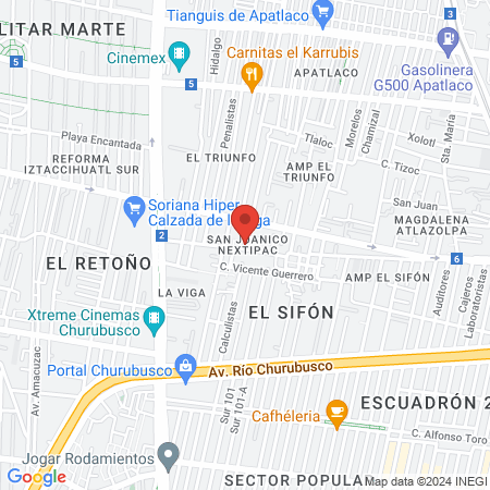 Venta Gelipet dentro de veterinaria "Adan" map