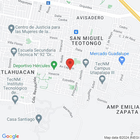 Estética de Cris map