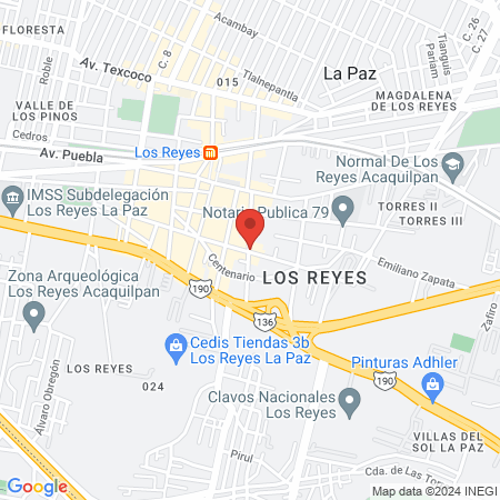 Salón Spa Brexiné map