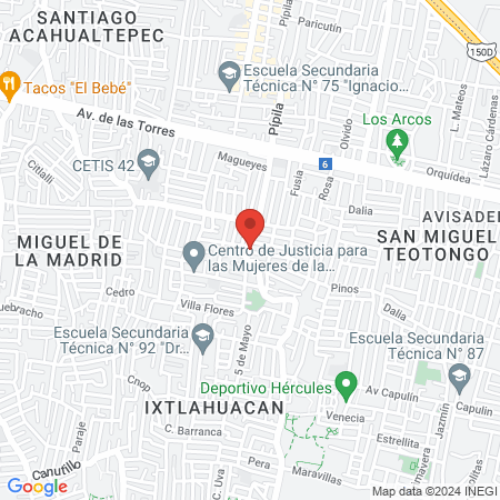 Salon de belleza Alexandra map