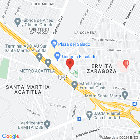 AN'S TAEKWONDO "TEAM SHOK" ERMITA ZARAGOZA map