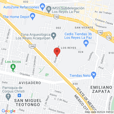 Consultorio G316 map