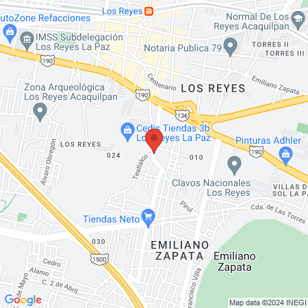 Enanisimos Dental map