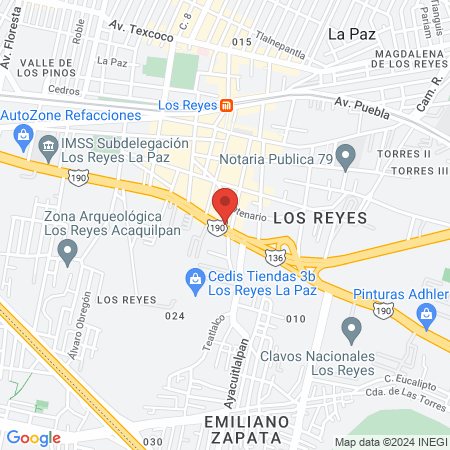 Clinica Especialidades Medicas map