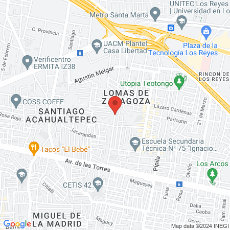 Centro Quirofísico Meraki map