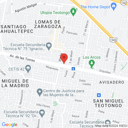 Clínica dental "San Miguel". map