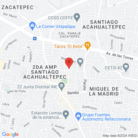 Consultorio Dental map