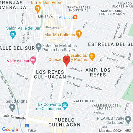 Wild Barber Shop Atlalilco map