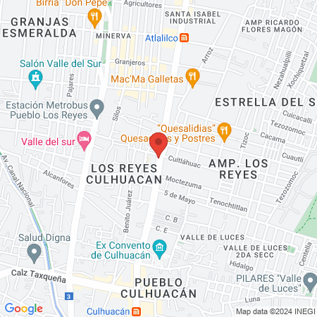 Barbería map