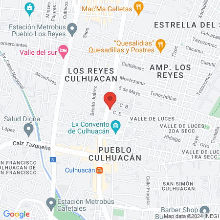 Estética canina pachitas map