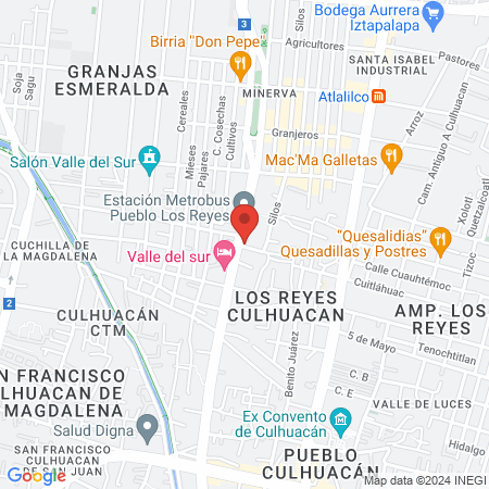 Barbería shop la barbería de Diana map