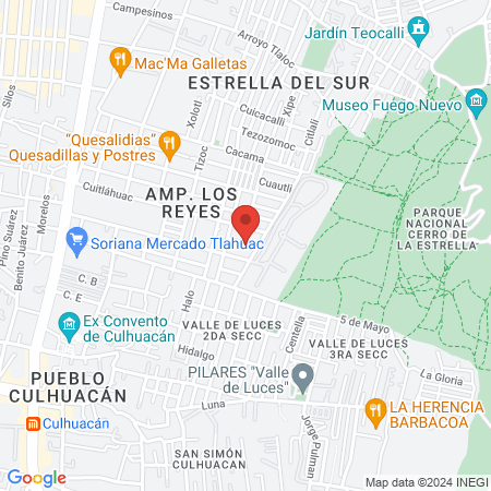 Consultorio Azul. Podóloga Nadia Maguey map