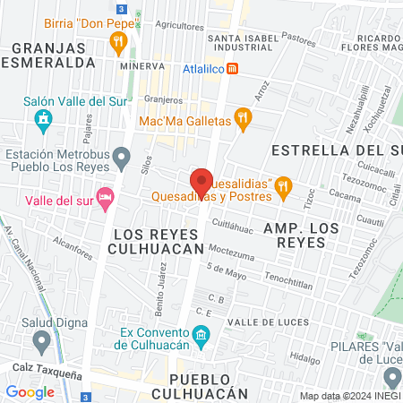 Dr. Rogelio Morales map