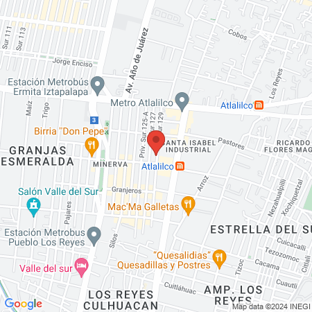 21 Veterinaria Cipreses map