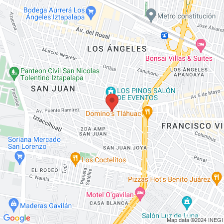 La fama barber shop map