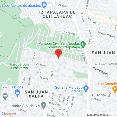 Spa terapéutico y estético renovación vital map