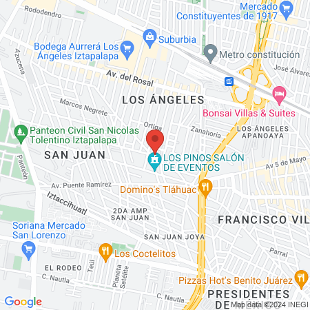 Laboratorio San Francisco map