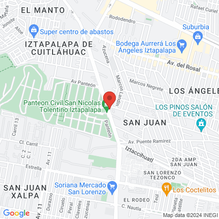VETERINARIA Y ESTÉTICA CANINA AMIGOS PELUDOS map