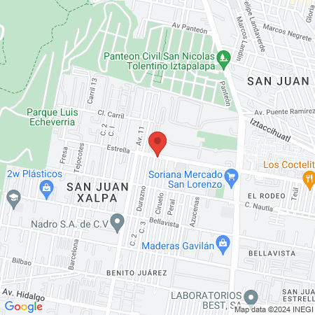 Veterinaria Safari map