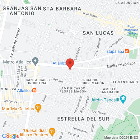 Consultorio Dental Atlalilco map