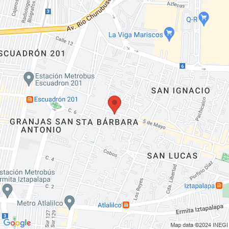CLIVET IZTAPALAPA CLÍNICA VETERINARIA (VETERINARIO 24 HORAS) map