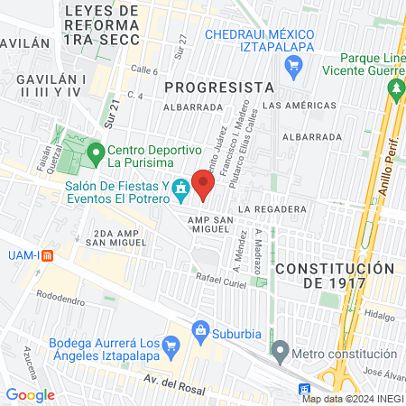 El rincón de las Brujas map