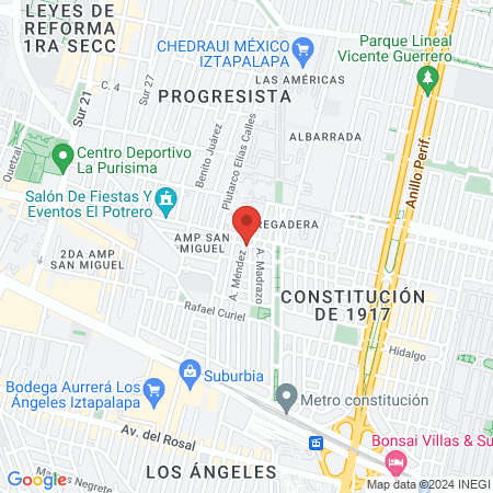 Clinica Resplandent map