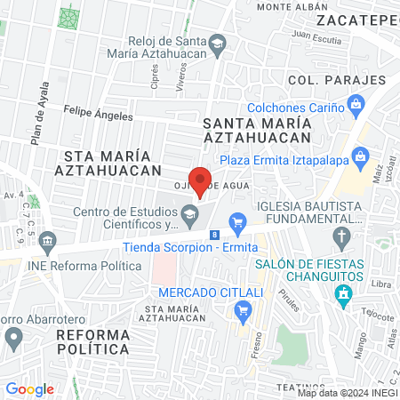 Estudio de Belleza V&K map