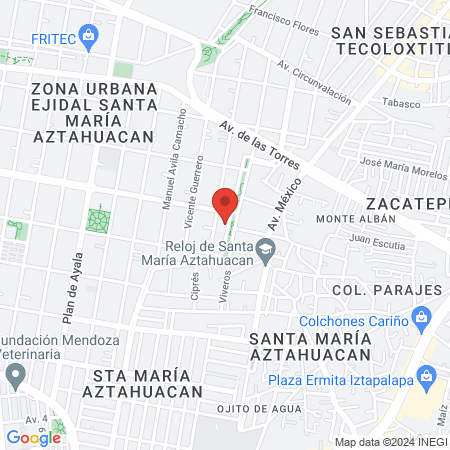 Spa Pretty People map