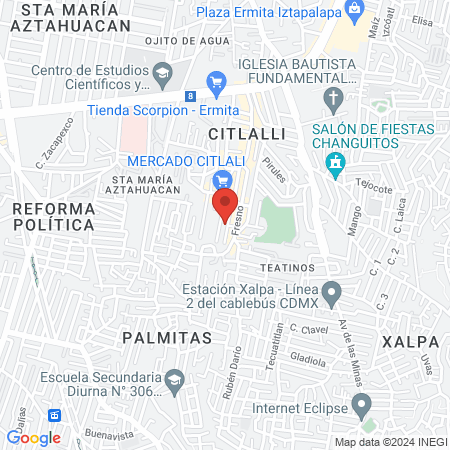 ESPACIO DE BELLEZA INTEGRAL BISI&SARI map