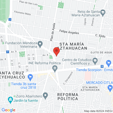 Squash Aztahuacan map