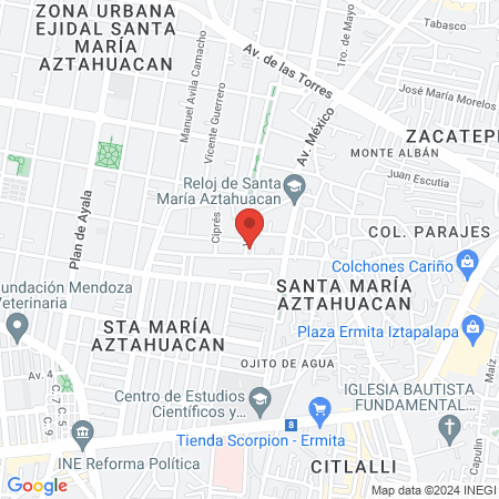 Gimnasio "Body Franks" map