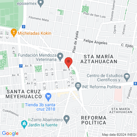 Veterinaria Yonan map