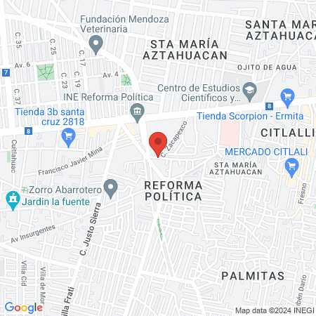 Peek Miss Consultorio Veterinario map