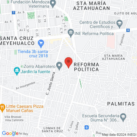 Miradas y Sonrisas Clínica dental ortodoncia map