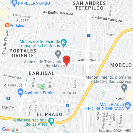 Galería de Belleza Emma map