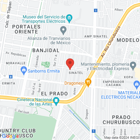 Dali Beauty Estudio map