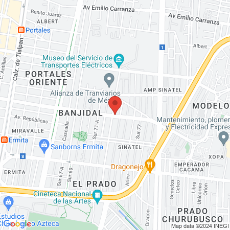 Consultorio Dental map