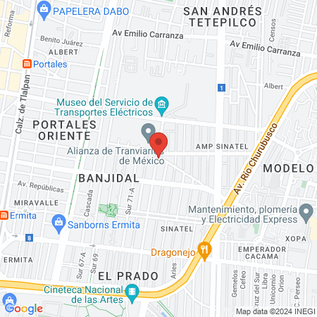 Consultorio Arboledas map