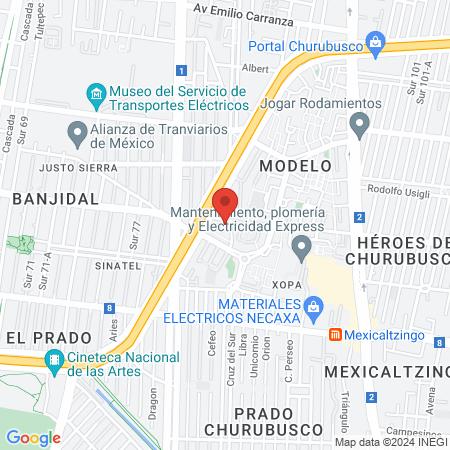 CONSULTORIO MÉDICO OCHOA map