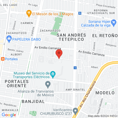 Hospital Veterinario Carson 24hrs map