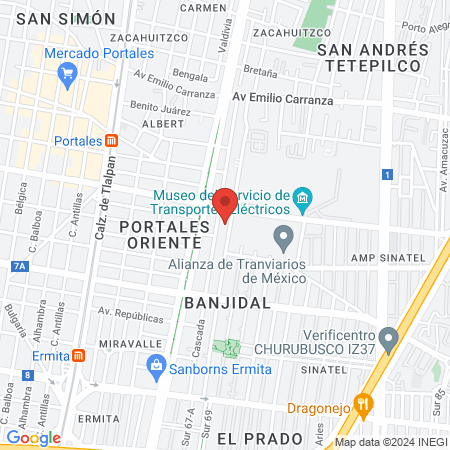 Clínica Dental Vonadentis map