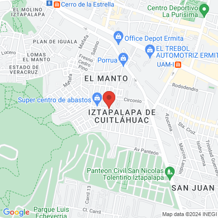 ESTETICA map