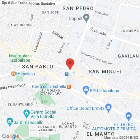 Barbershop Ruthless map