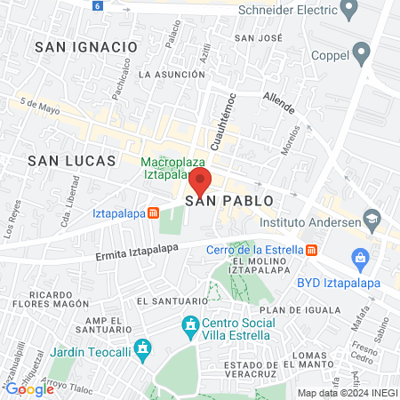 Dra. Maria Isabel Ceron Orta, Pediatra map