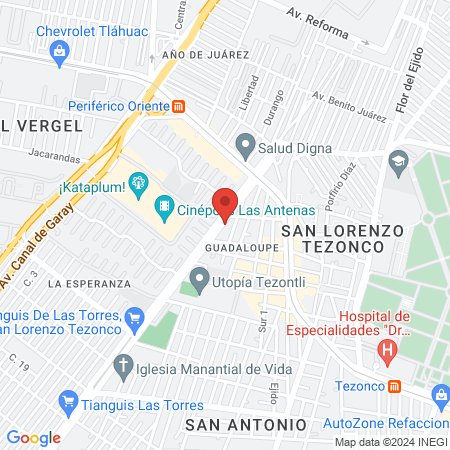 Estetica Unisex Maru map